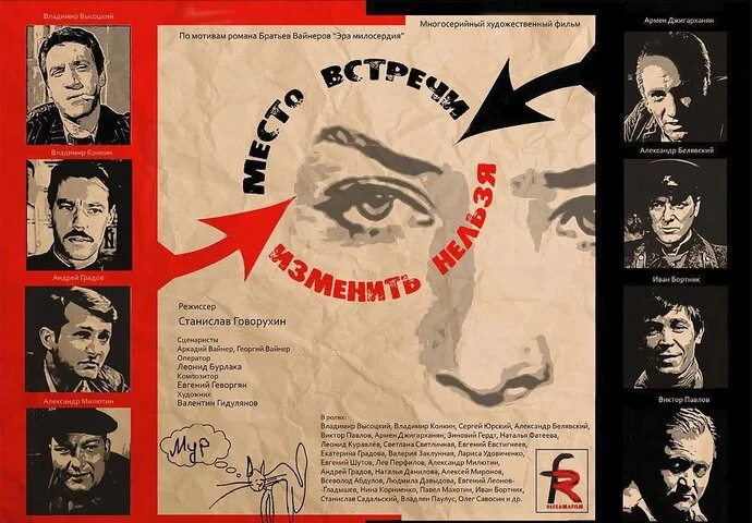 Место встречи изменить нельзя постер - смотреть онлайн
